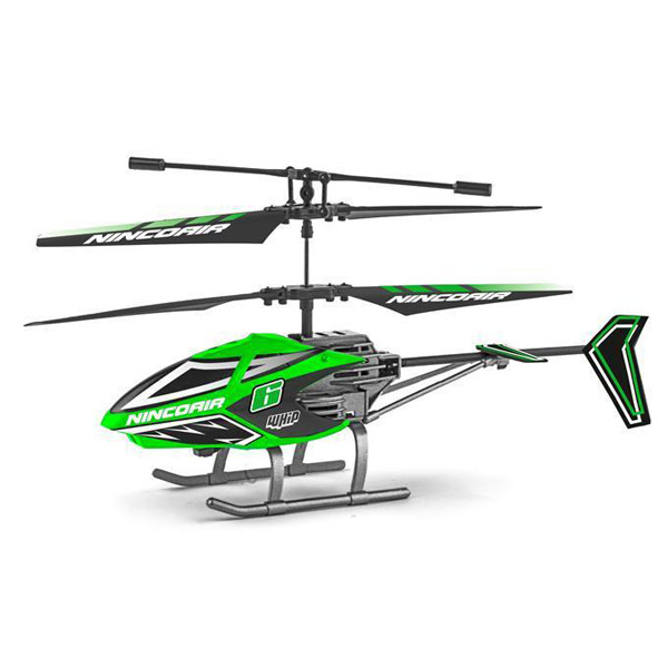 Helicoptero Alu-Mini Frog Verde R/C - Imagen 1