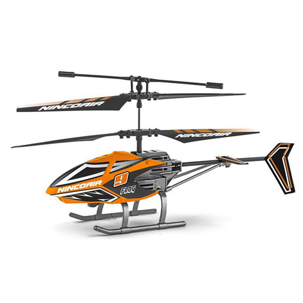 Helicopter Alu-Mini Frog Taronja R/C - Imatge 1