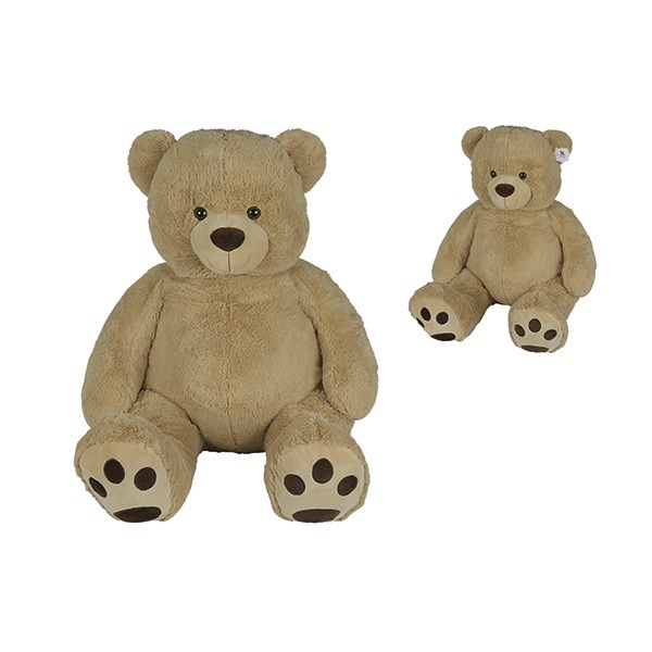 Oso de peluche Grande Beige 135cm - Imagen 1