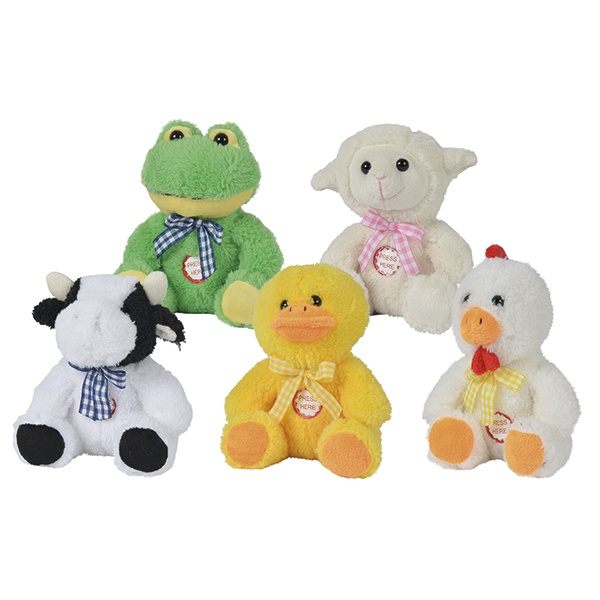 Peluche Animal con Sonidos 15cm