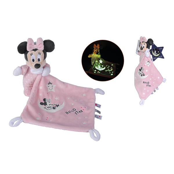 Doudou de pelúcia Disney Minnie - Imagem 1