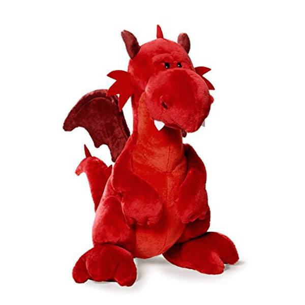 Peluche Dragón Rojo 20cm - Imagen 1