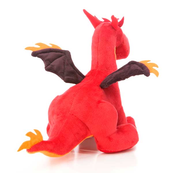 Peluche Nici Dragón de Fuego Rojo 30cm - Imagen 1