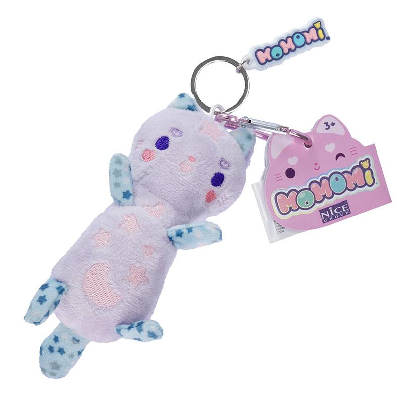 Momomi Pelúcia Porta-chaves Lilás
