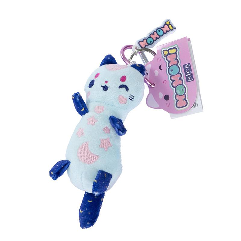 Momomi Pelúcia Porta-chaves Azul