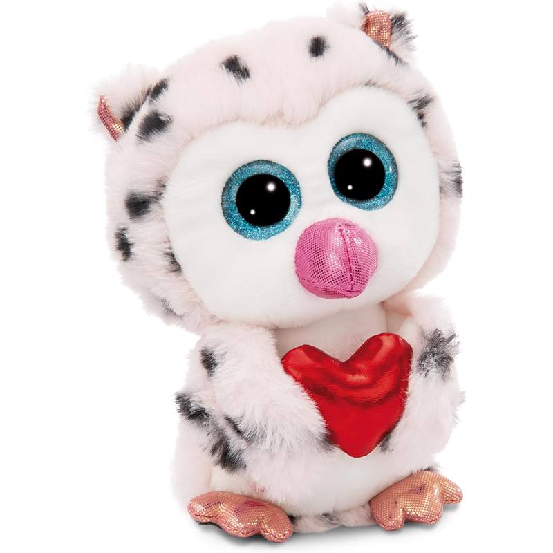 Peluche Glubschis Coruja Lowidow Coração 15 cm