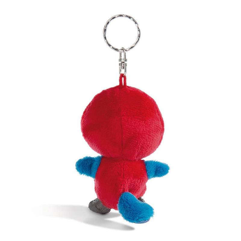 Glubschis Porta-chaves de Peluche Papagaio Pelotti 9cm - Imagem 1
