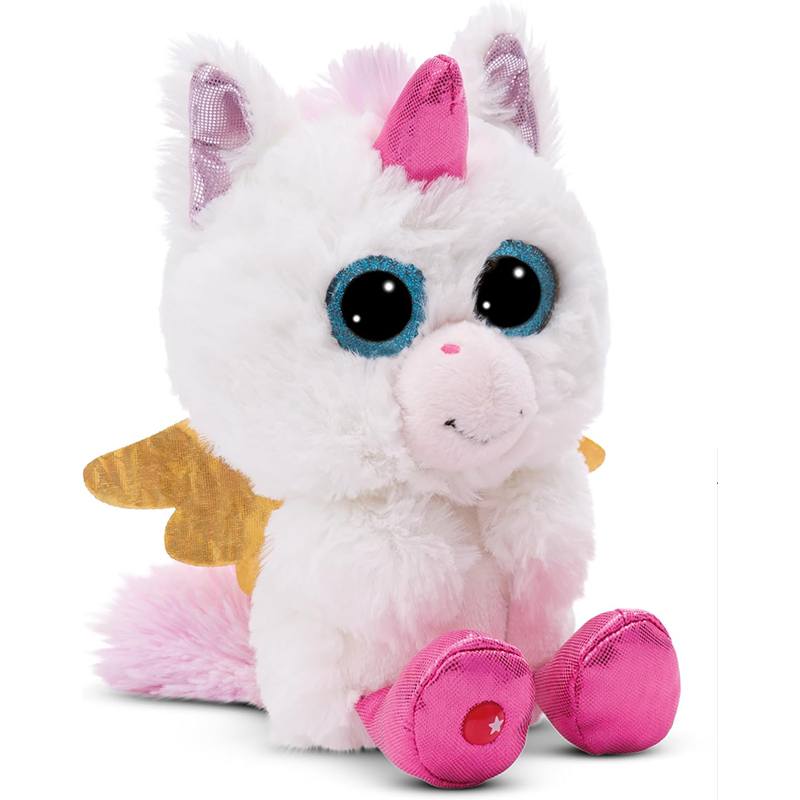 Peluche Glubschis Unicórnio Glowy Kaddi 15 cm
