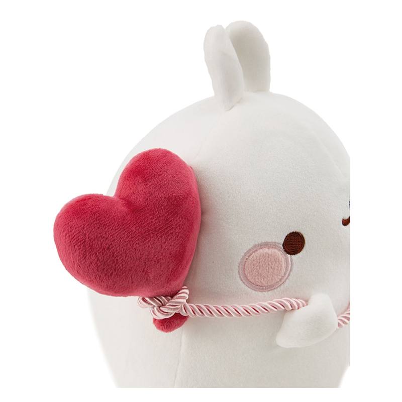 Nici Peluche MOLANG com Balão Coração 16cm - Imagem 2