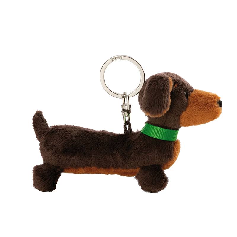 Nici Llavero Peluche Perro Salchicha 10cm - Imagen 1