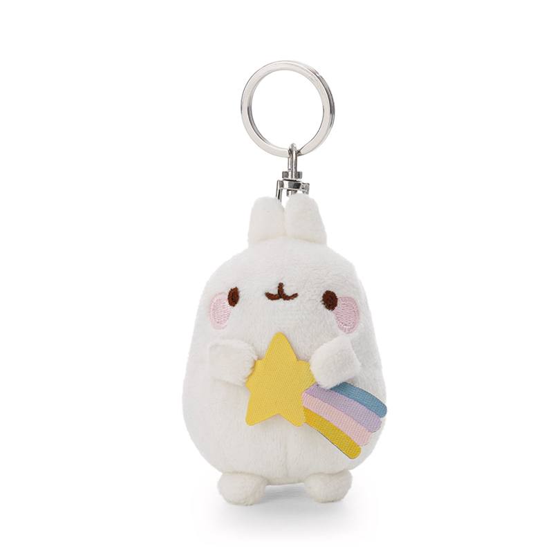 Nici Porta-chaves de Peluche MOLANG com Estrela Cadente 8cm