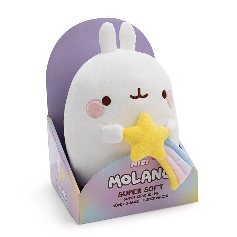 Nici Peluche MOLANG com Estrela Cadente 24cm