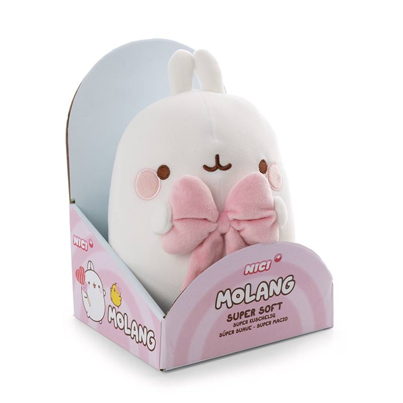 Nici Peluche MOLANG com Laço 24cm