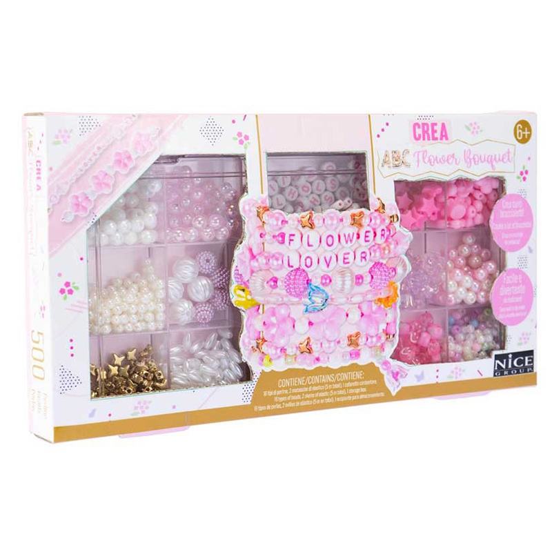 Jogo de Contas ABC Flores Bouquet