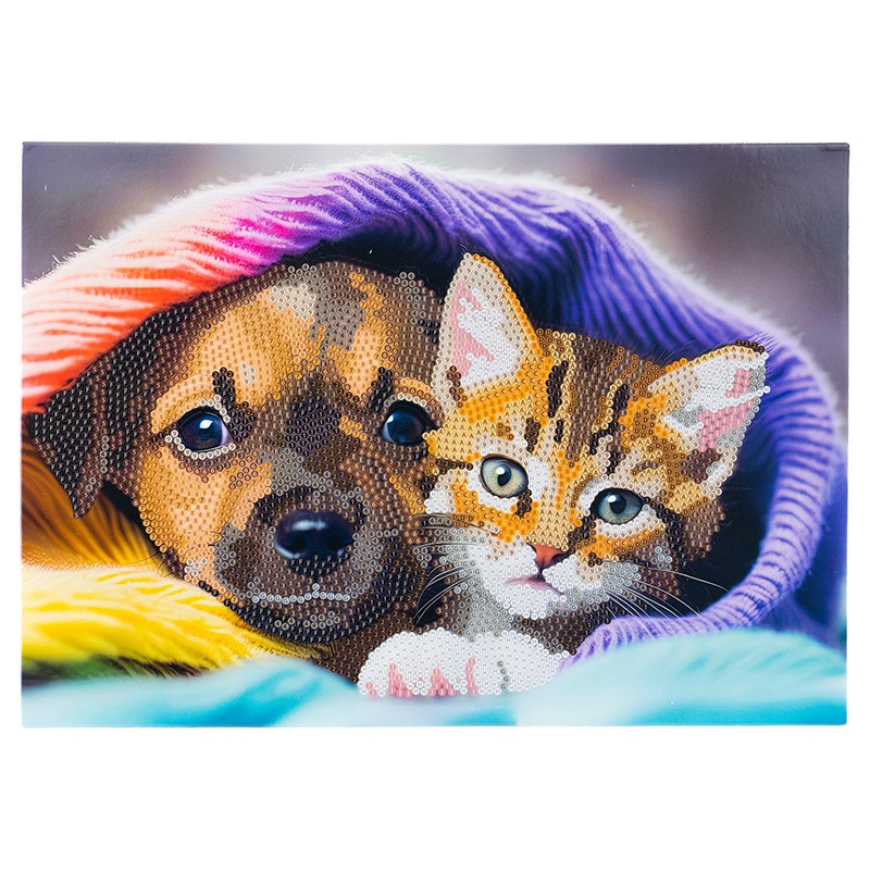 Diamantiny Level Up Cão e Gato - Imagem 2