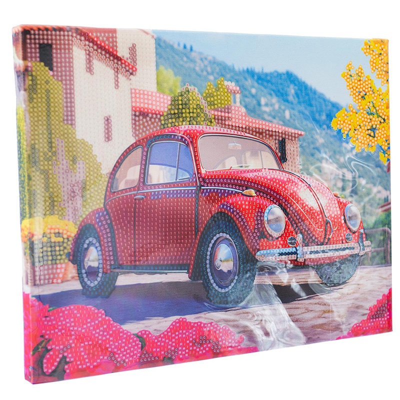 Diamantiny Lienzo Coche Beetle - Imagen 3