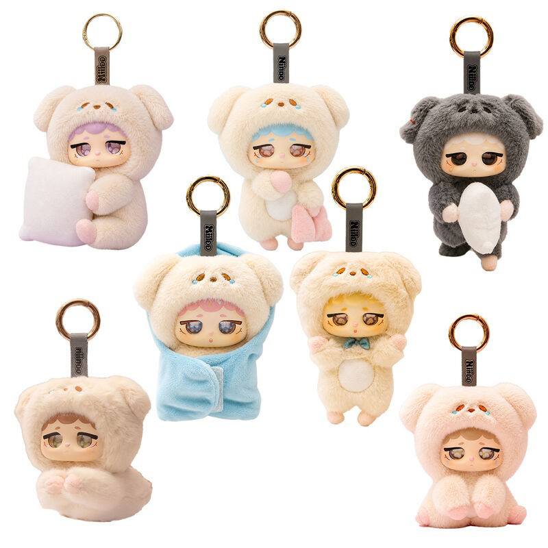Niinoo The Snoozy Me Luxe Llavero Peluche Sorpresa 20cm