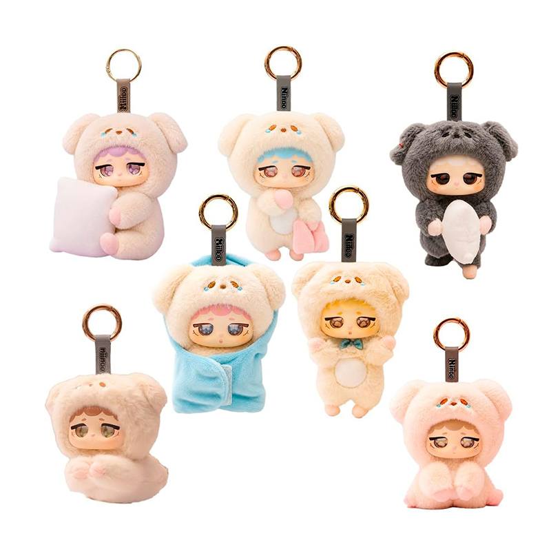 Niinoo The Snoozy Me Llavero Peluche Sorpresa 14cm