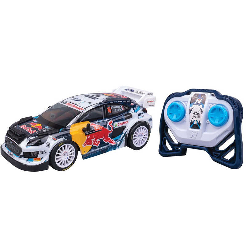 Nikko Carro Ford Puma Rally Red Bull Hybrid RC 1:18