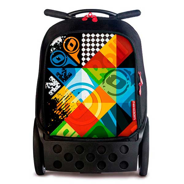 Motxilla Escolar Roller XL Logomania Rodes - Imatge 1