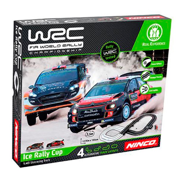 Ninco Circuito Slot WRC Ice Rally Cup 1:43 - Imagem 1