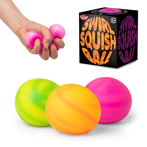 Scrunchems Swirl Squish Ball - Imagem 1