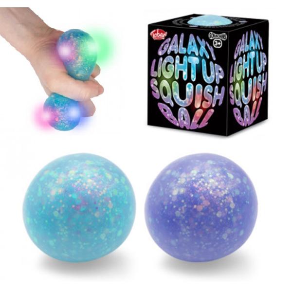 Scrunchems Galaxy Light Up Squish Ball - Imagen 1