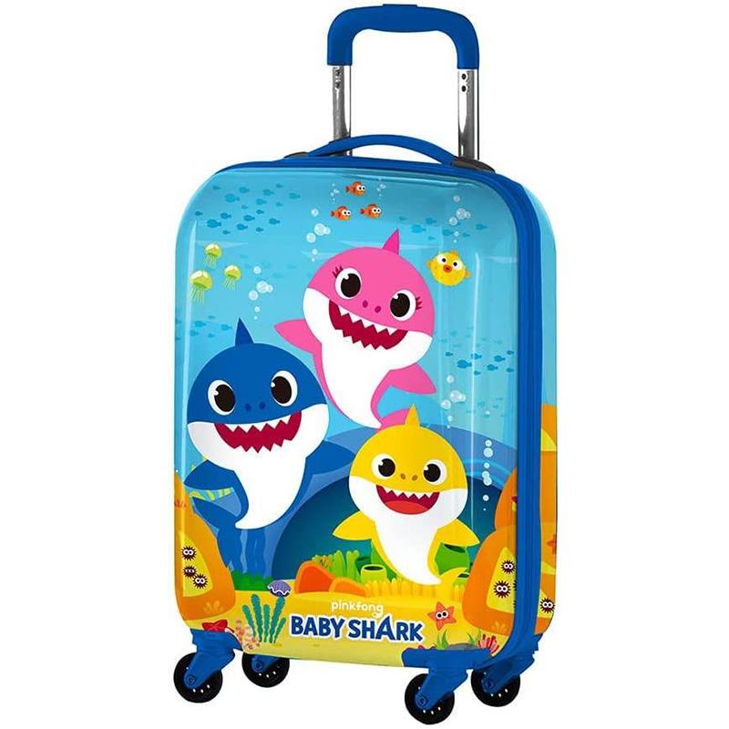 Baby Shark Maleta de Viaje Infantil Trolley 31L