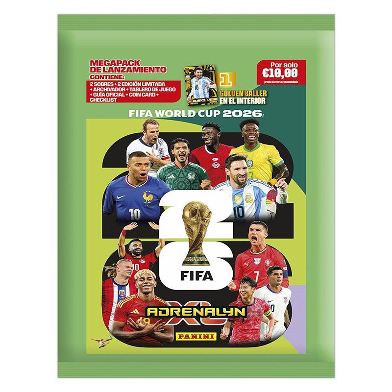 Adrenalyn XL Megapack Fifa World Cup 2026