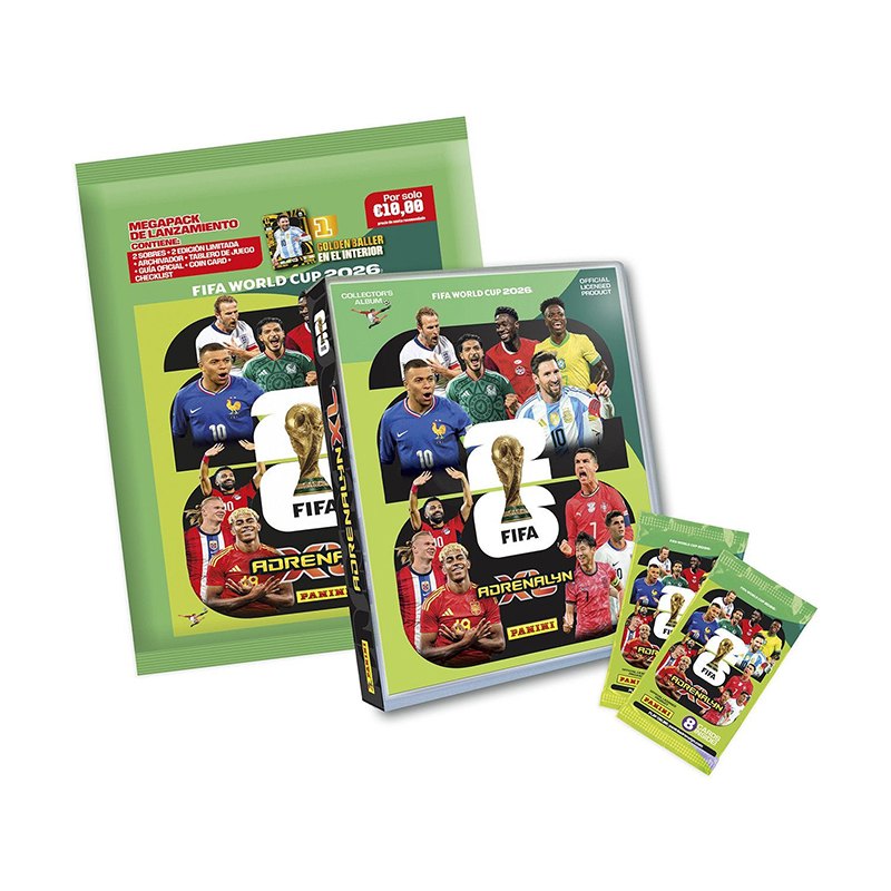 Adrenalyn XL Megapack Fifa World Cup 2026 - Imagen 1