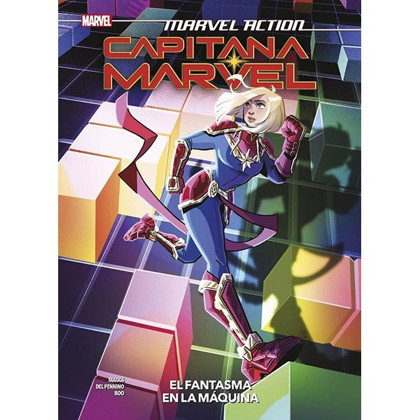 Llibre Marvel Action. Capitana Marvel 3. El fantasma en la máquina