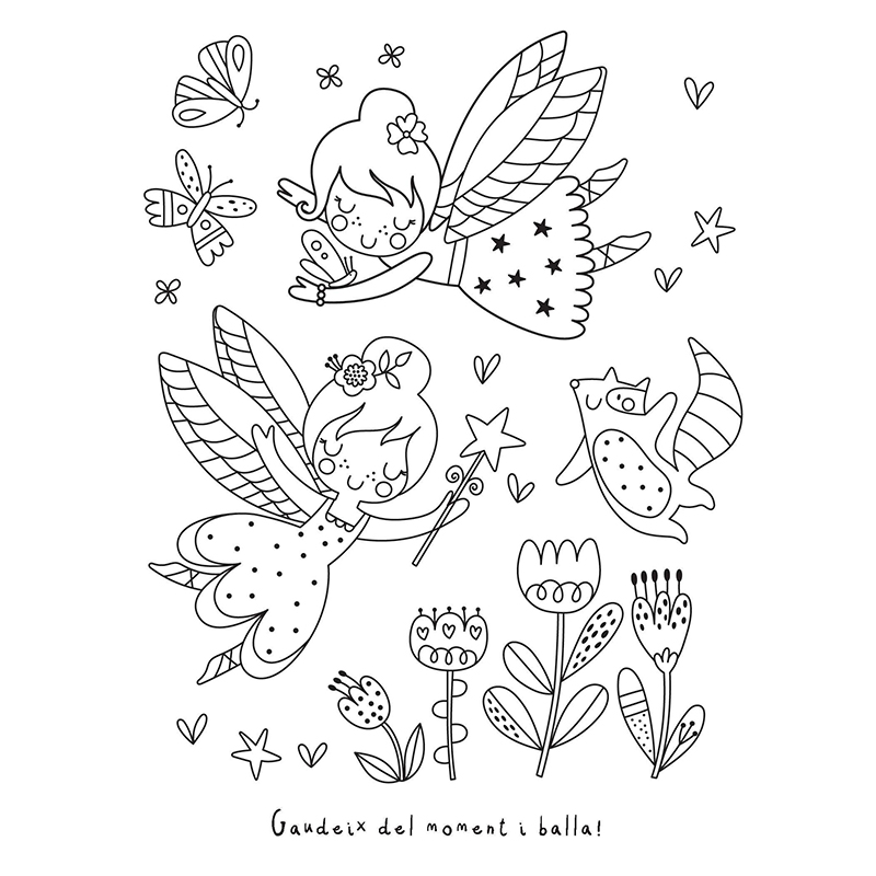 Libro para Pintar Secrets del Bosc - Catalán - Imagen 1