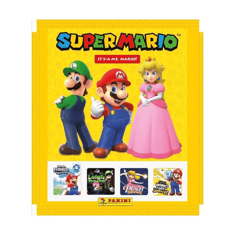 Super Mario Sobres de Cromos It's a me, Mario!