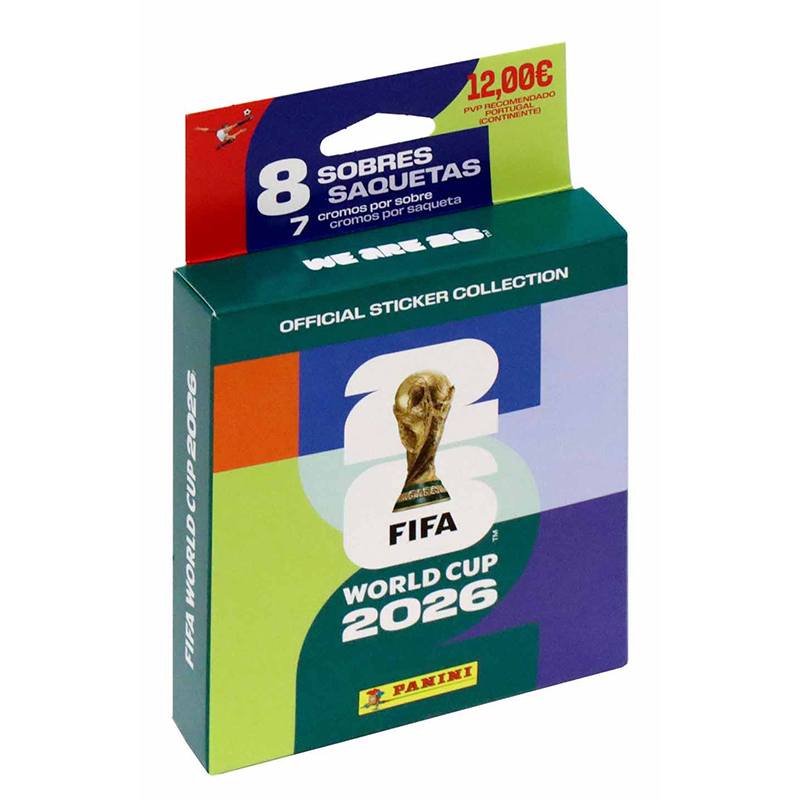 Panini World Cup 2026 - Ecoblister Pack 8 Sobres Mundial 2026