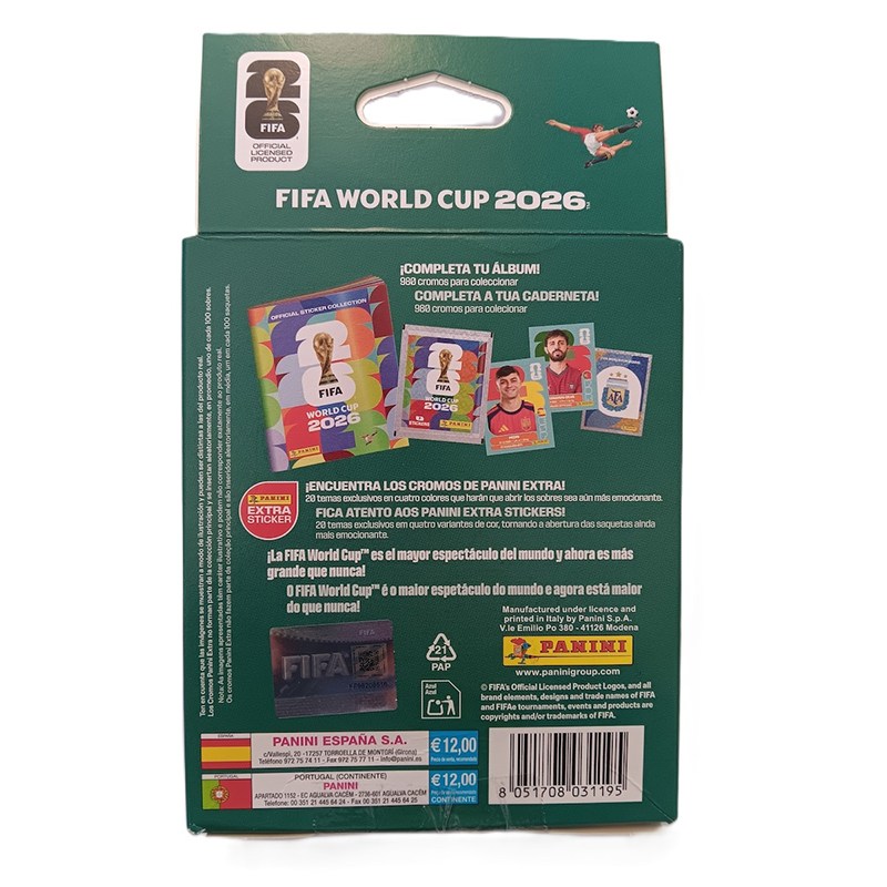Panini World Cup 2026 - Ecoblister Pack 8 Sobres Mundial 2026 - Imagen 1