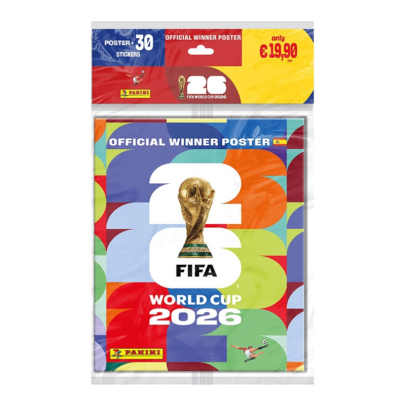 Pôster Oficial do Vencedor da Copa do Mundo da FIFA 2026