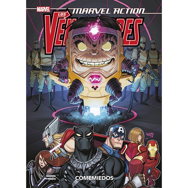 Llibre Marvel Action. Los Vengadores 3. Comemiedos