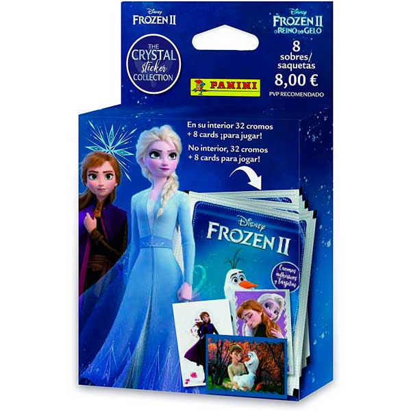 Pack 8 Sobres Cromos Frozen 2 - Imagen 1