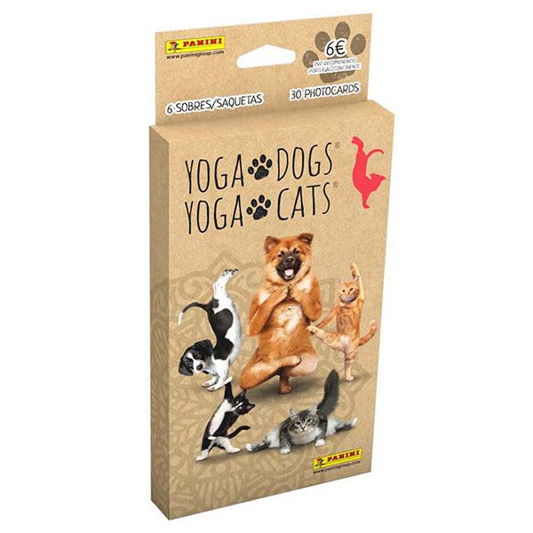 Blister 5 Envelopes Yoga Dogs and Cats - Imagem 1