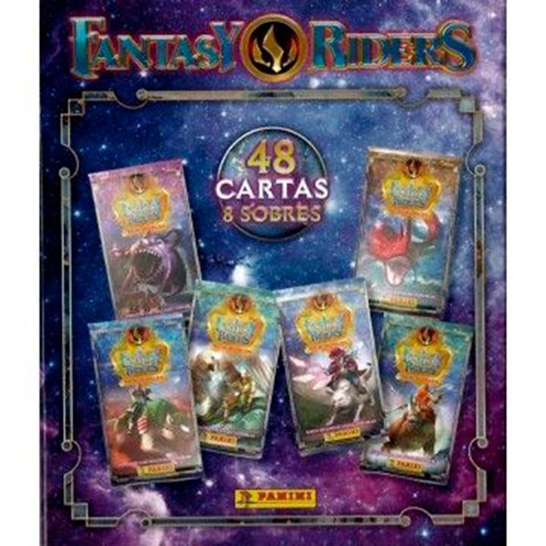 Fantasy Riders Pack 8 Sobres New Worlds