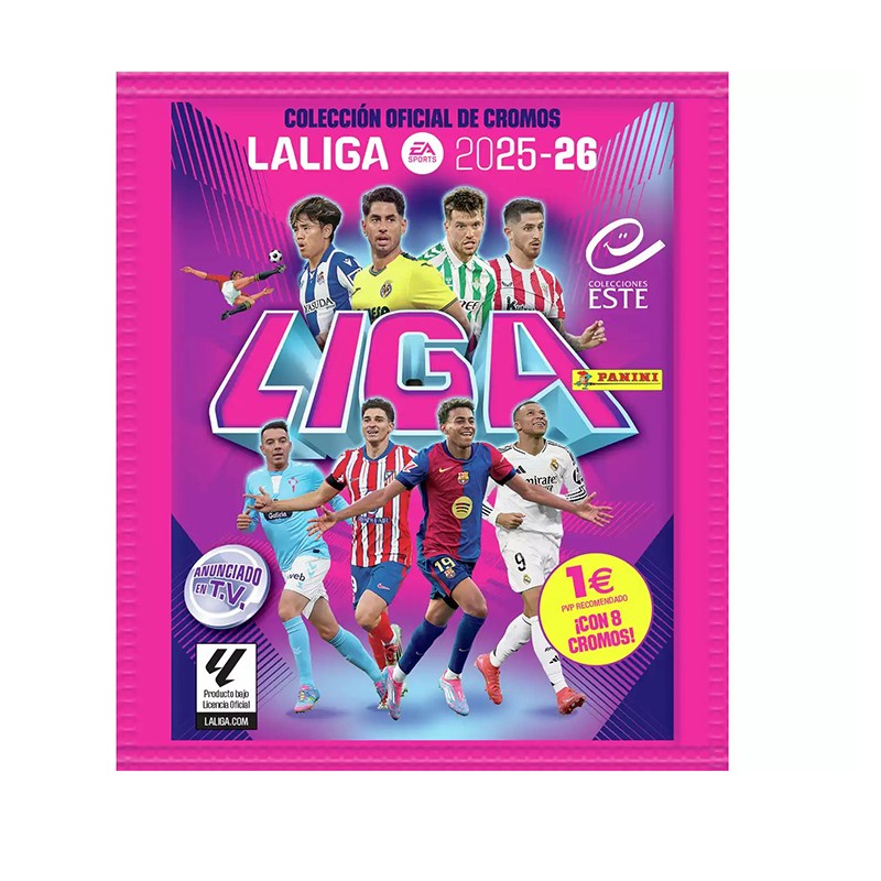 A Liga Este Pacote de Cromos 2025-26