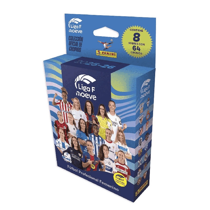Liga F Moeve Pack 8 Sobres 2025-26