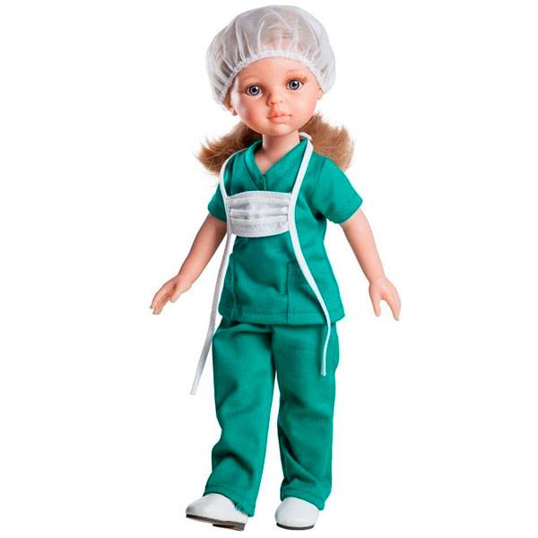 Boneca Enfermeira Carla 32cm - Imagem 1
