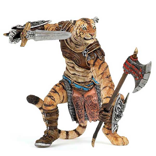 Figura Tigre Mutante 10cm - Imagen 1