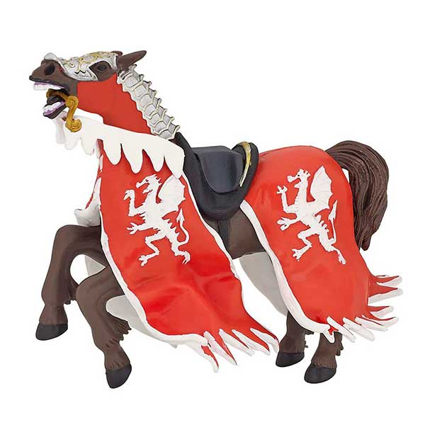 Figura Cavall Rei Drac Vermell - Imatge 1