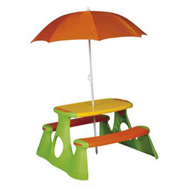 Mesa de Picnic Infantil con Parasol - Imagen 1