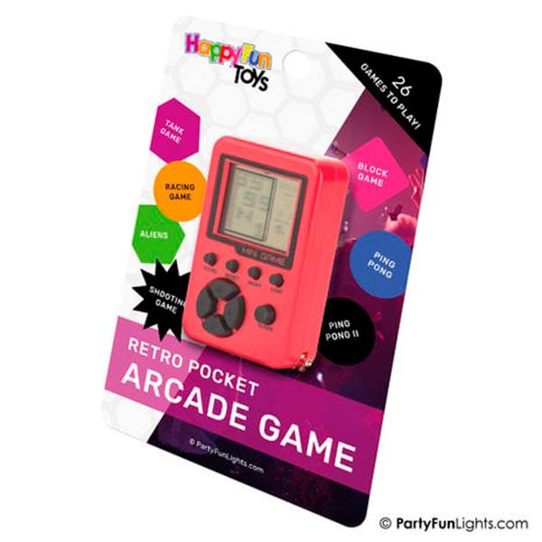 Chaveiro Retro Pocket Arcade Game com 26 jogos - Imagem 2