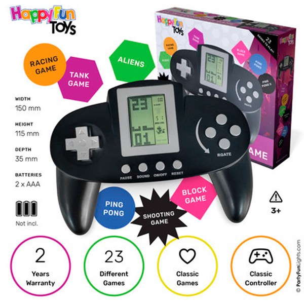 Retro Pocket 23 in 1 Arcade Computer con 23 Juegos - Imagen 3