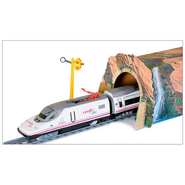 Tren Electrico Infantil AVE Renfe con Diorama - Imagen 1