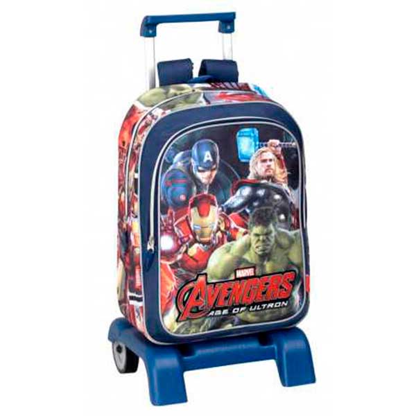 Marvel Mochila con Carro Infantil Avengers 43cm - Imagen 1